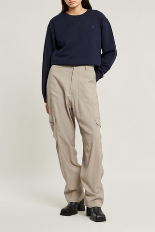 Felpa in cotone bio Nifous - Navy