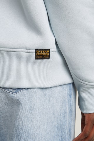 Felpa in cotone bio Premium Core 2.0 - Celeste