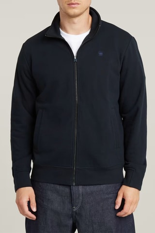 Felpa regular in cotone bio Nifous - Blu scuro