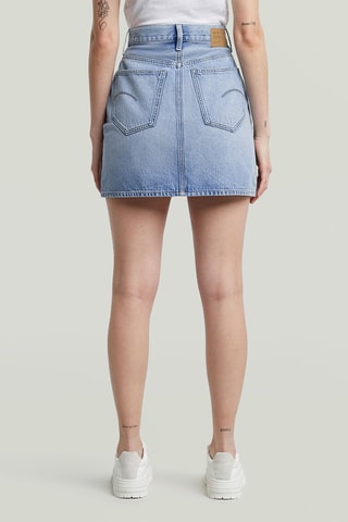 Minigonna in jeans Viktoria - Celeste