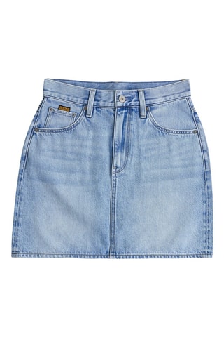 Minigonna in jeans Viktoria - Celeste