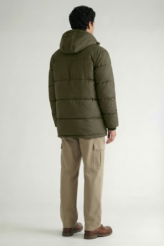 Parka con cappuccio Albertana - Kaki