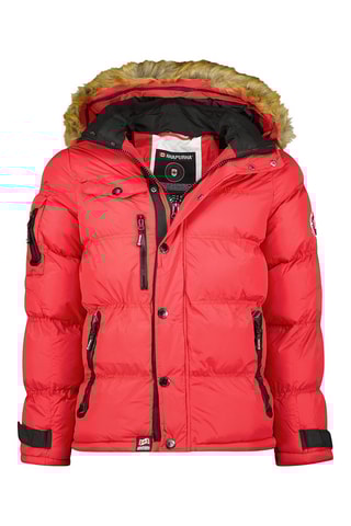 Parka con cappuccio Biwa - Rosso