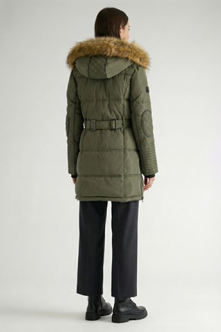 Parka con cappuccio - Kaki 