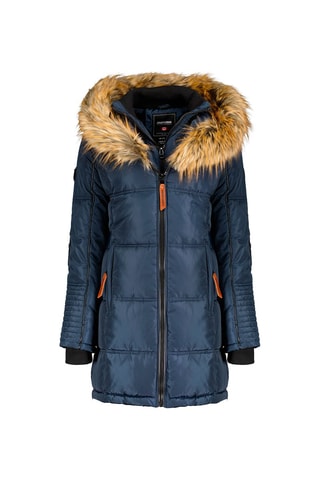 Parka con cappuccio - Navy 