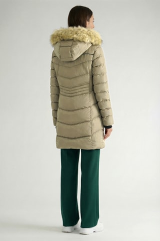 Parka con cappuccio Anadonna - Taupe