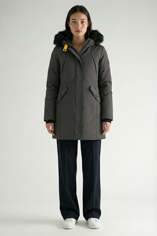 Parka con cappuccio Cherifana - Grigio scuro