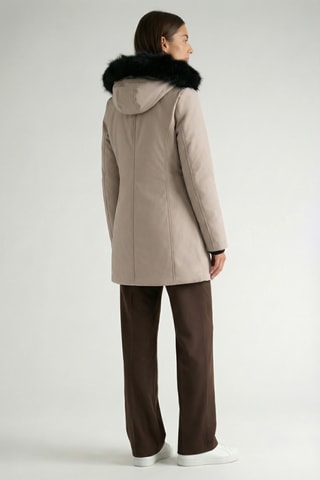 Parka con cappuccio Cherifana - Taupe