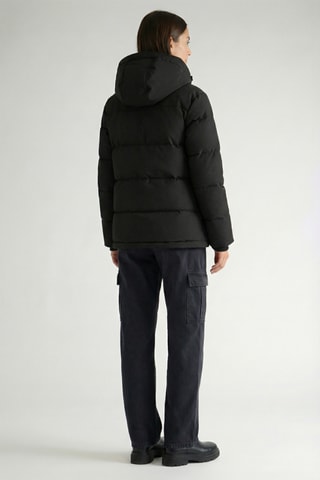 Parka con cappuccio Albertana - Nero