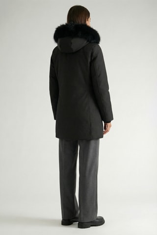 Parka con cappuccio Cherifana - Nero