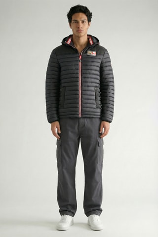 Parka con cappuccio Adalmana - Nero