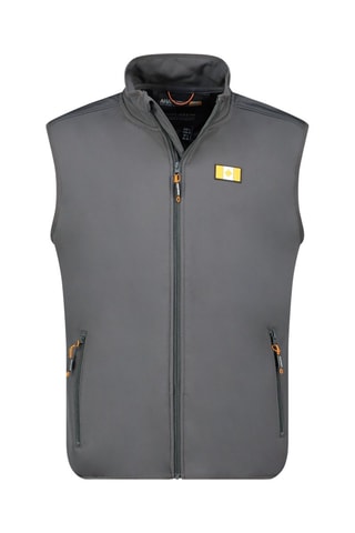 Giacca in pile Softshell senza maniche Veskana - Grigio scuro