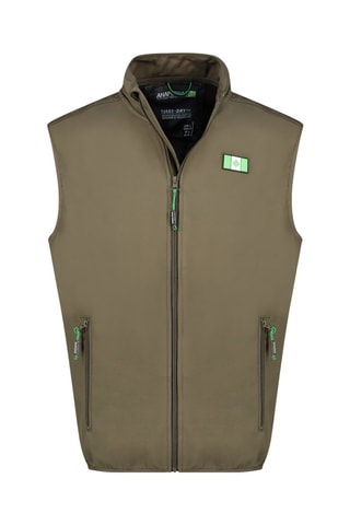 Giacca in pile Softshell senza maniche Veskana - Kaki