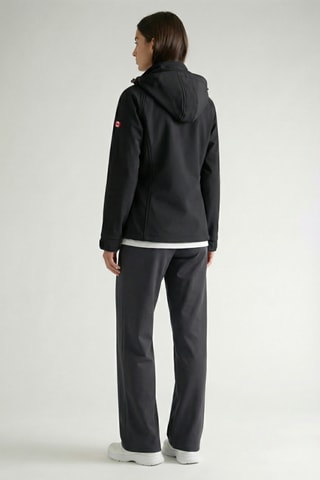 Chaqueta con capucha Softshell Tacerana - Negro