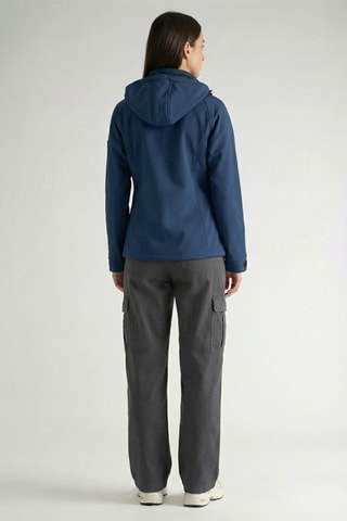 Chaqueta con capucha Softshell Tacerana - Azul