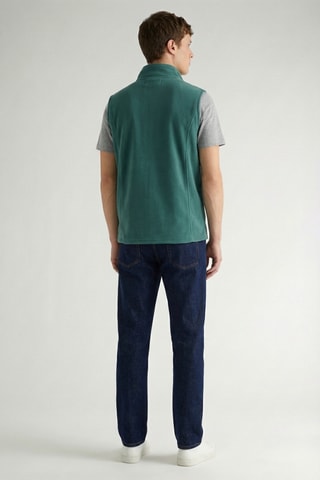 Giacca in pile senza maniche Vugana - Verde scuro