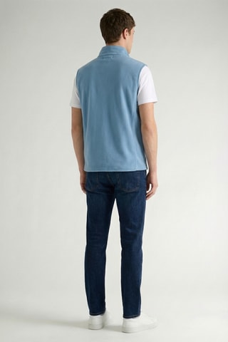 Giacca in pile senza maniche Vugana - Petrolio