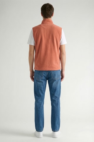 Giacca in pile senza maniche Vugana - Ruggine