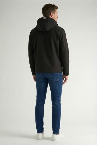 Giacca Softshell con cappuccio Takeniana - Nero