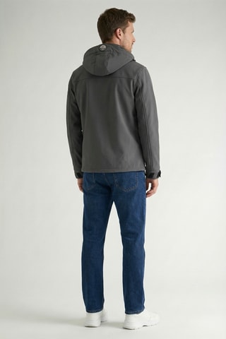 Giacca Softshell con cappuccio Takeniana - 
Antracite