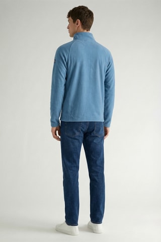 Giacca in pile - Petrolio