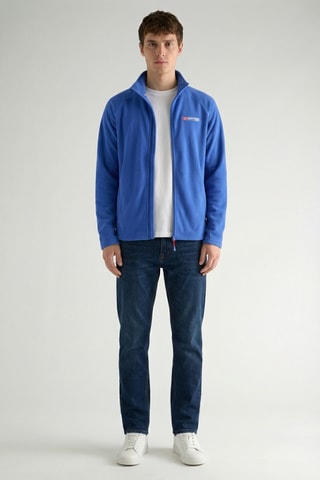 Giacca in pile - Blu elettrico