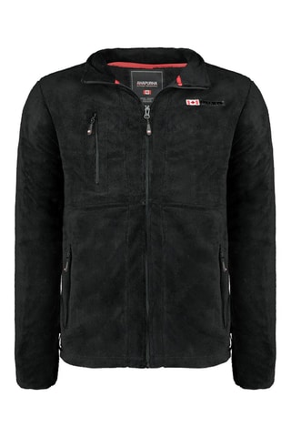 Giacca in pile Utah - Nero