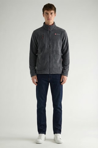 Giacca in pile Utah - Grigio scuro