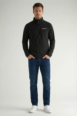 Giacca in pile - Nero