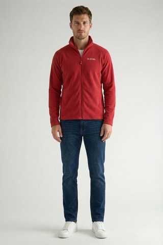 Giacca in pile - Bordeaux