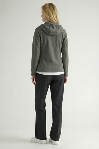 Giacca in pile con cappuccio Tugoodana - Grigio scuro