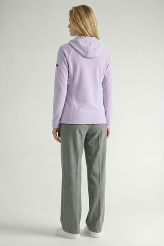 Giacca in pile con cappuccio Tugoodana - Viola