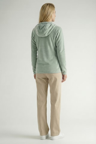 Giacca in pile con cappuccio Uternel - Verde acqua