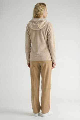 Giacca in pile con cappuccio Uternel - Beige