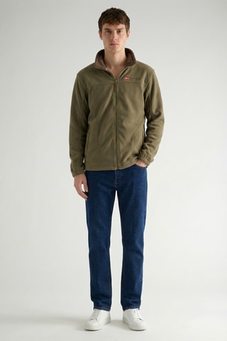 Giacca in pile Uranium - Kaki