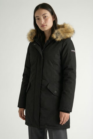 Giacca con cappuccio Dinastiana - Nero