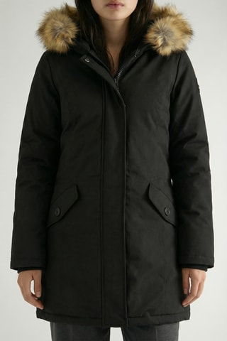 Giacca con cappuccio Dinastiana - Nero