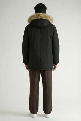 Parka con cappuccio Claudana - Nero