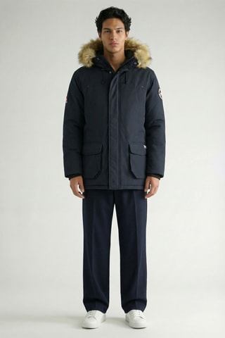Parka con cappuccio Claudana - Navy