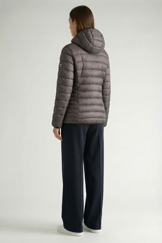 Piumino con cappuccio Alaricana - Grigio scuro