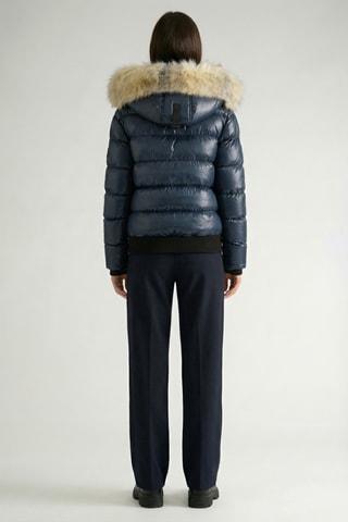 Piumino con cappuccio Bugsana - Navy