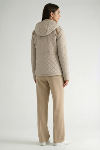 Piumino con cappuccio Doyatuana - Beige