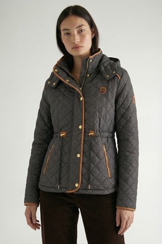 Piumino con cappuccio Doyatuana - Nero