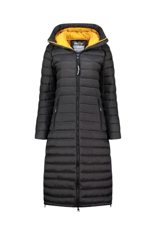 Piumino lungo Azulana - Nero