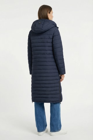 Piumino lungo Azulana - Navy