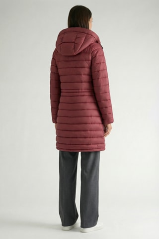 Piumino con cappuccio Batigana - Bordeaux
