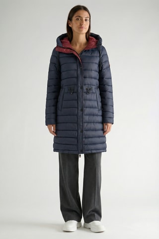 Piumino con cappuccio Batigana - Navy