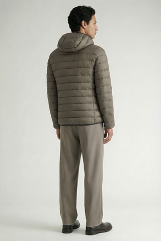 Piumino con cappuccio Alaricana - Kaki