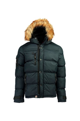 Piumino con cappuccio Biwa - Navy