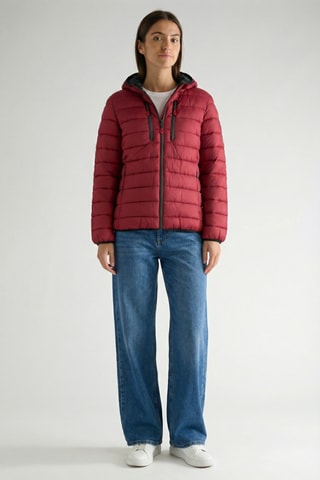 Piumino con cappuccio Alaricana - Bordeaux